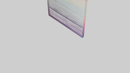 3D model Gradient Wall Art VR / AR / low-poly