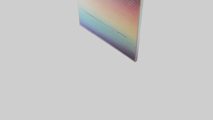 3D model Gradient Wall Art VR / AR / low-poly