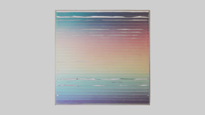 3D model Gradient Wall Art VR / AR / low-poly