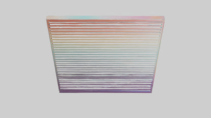 3D model Gradient Wall Art VR / AR / low-poly