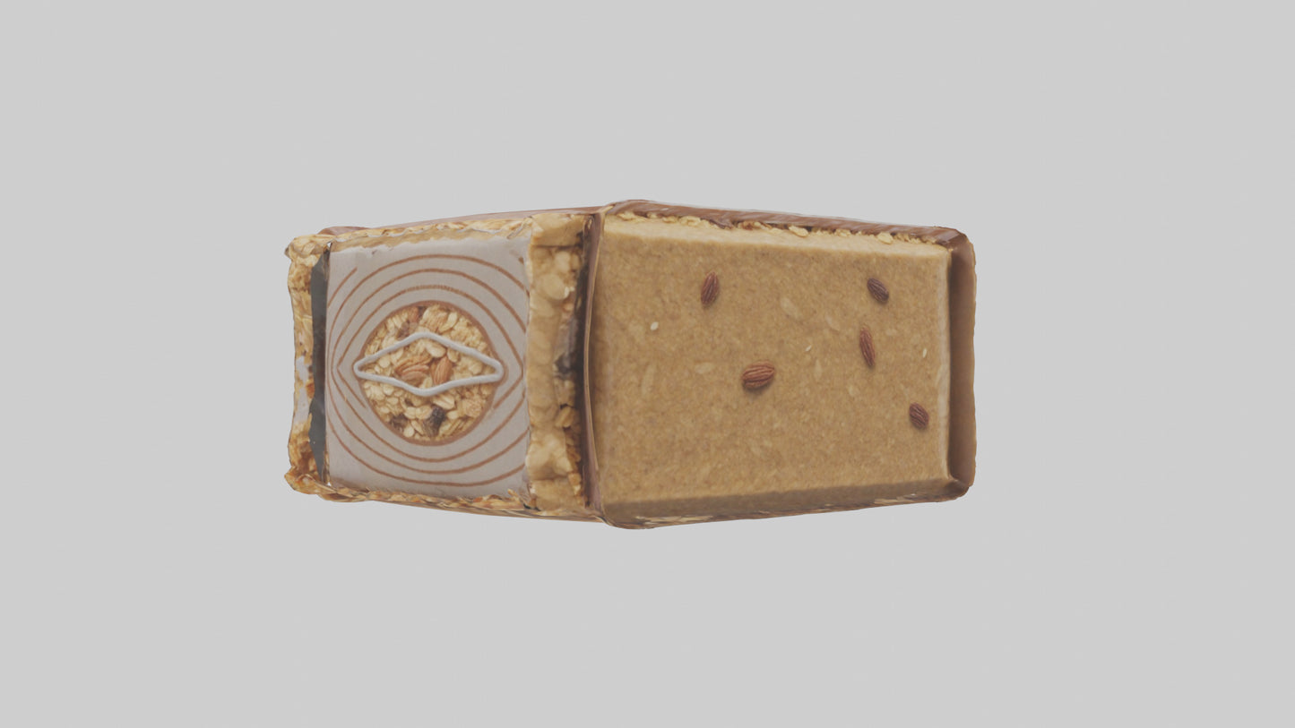 3D model Granola Bar Pack model VR / AR / low-poly