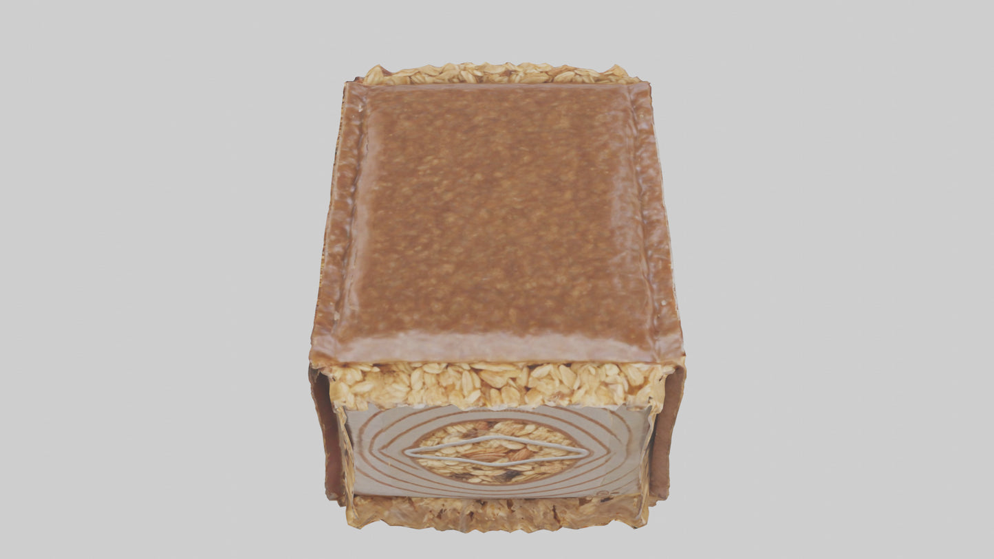 3D model Granola Bar Pack model VR / AR / low-poly