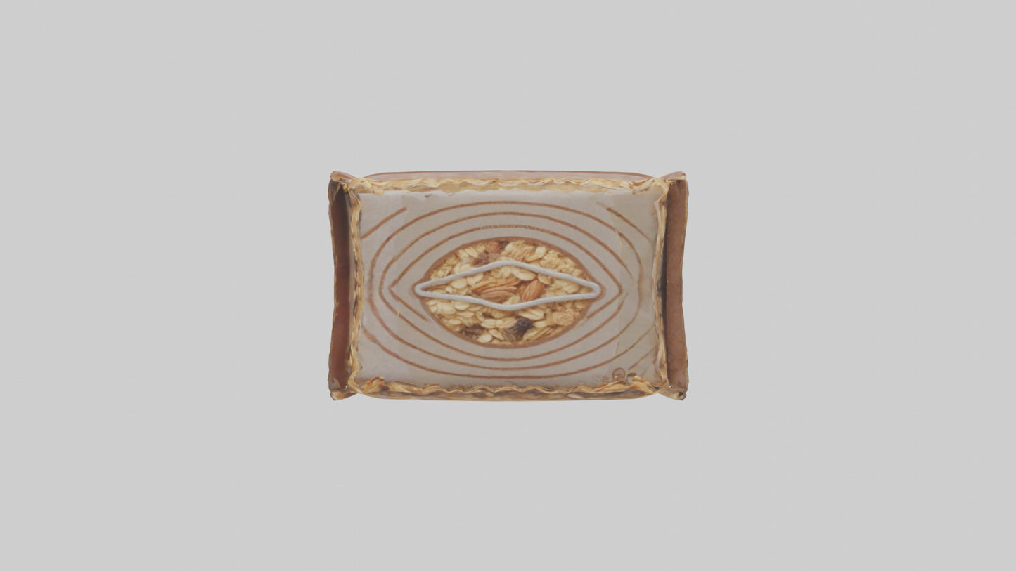 3D model Granola Bar Pack model VR / AR / low-poly