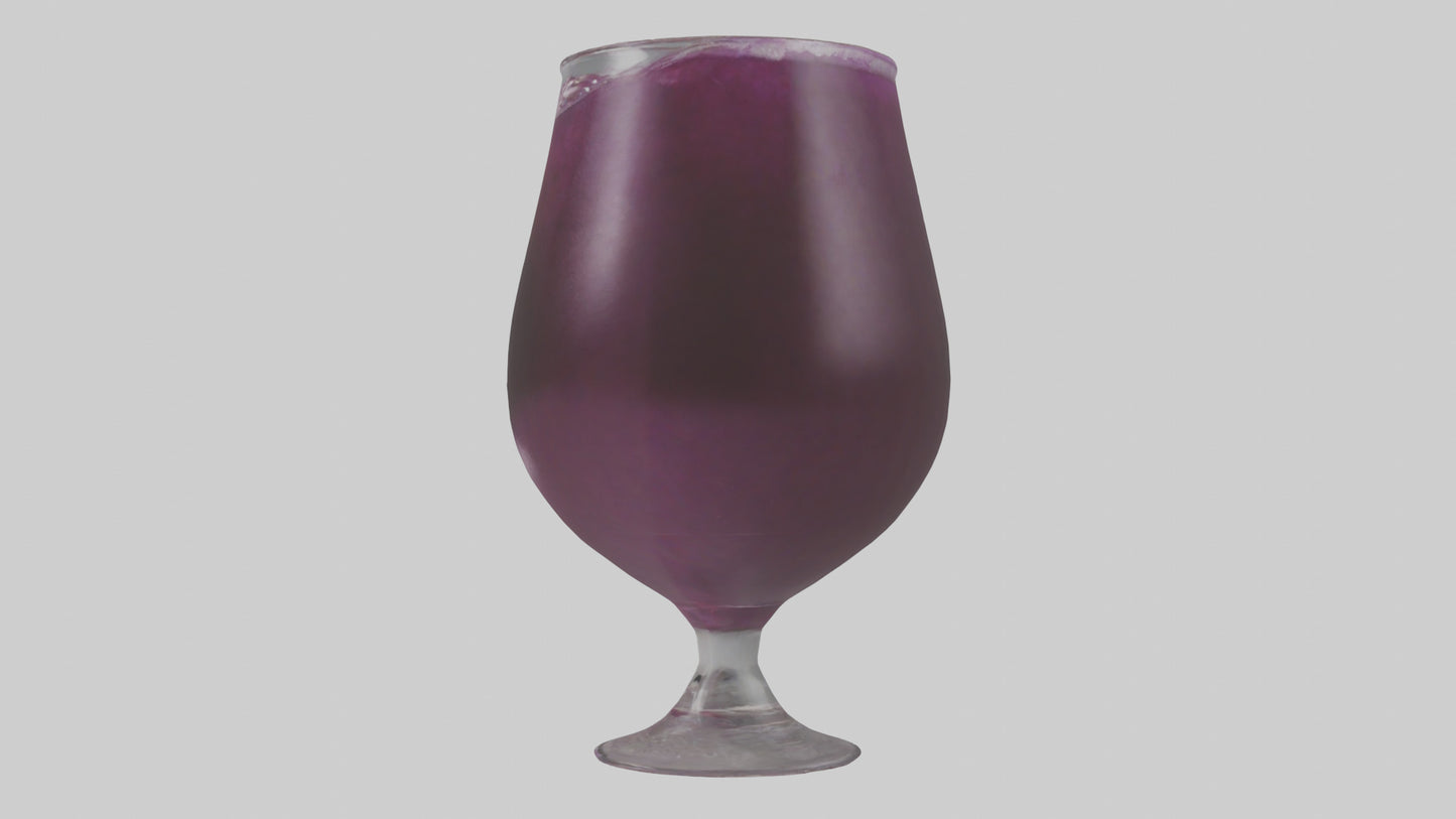 3D model Grape juice model VR / AR / low-poly
