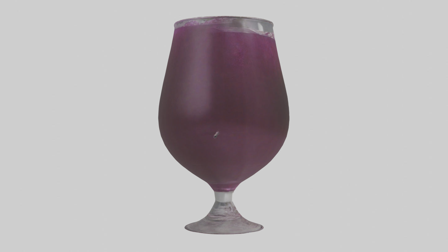 3D model Grape juice model VR / AR / low-poly