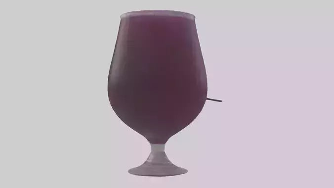 3D model Grape juice model VR / AR / low-poly