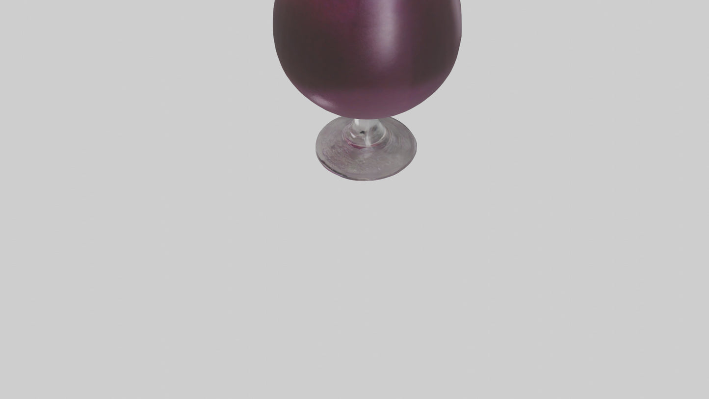 3D model Grape juice model VR / AR / low-poly