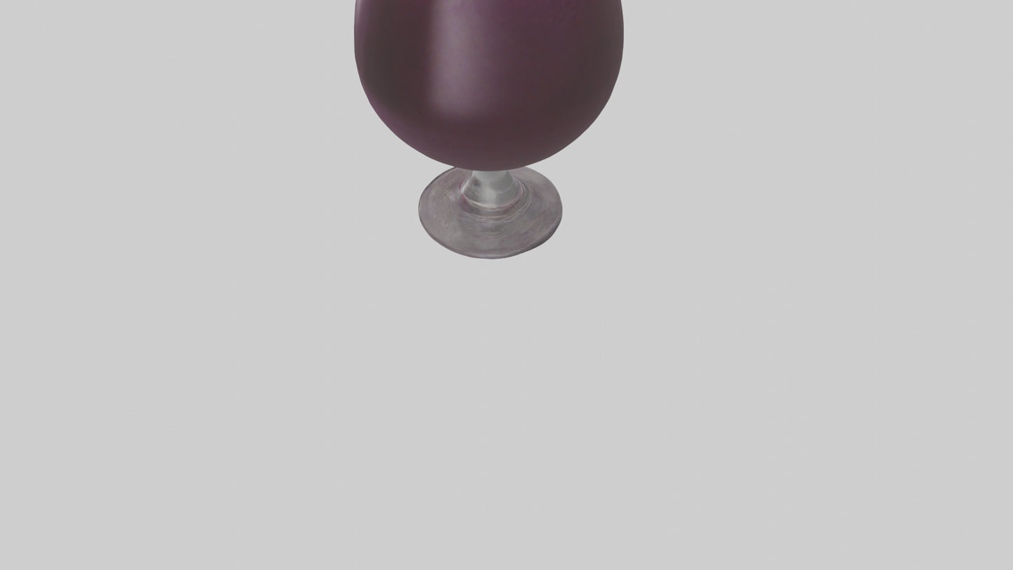 3D model Grape juice model VR / AR / low-poly