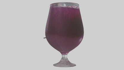 3D model Grape juice model VR / AR / low-poly