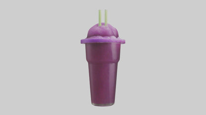3D model Grape slushie model VR / AR / low-poly
