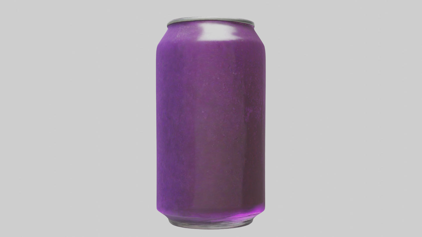 3D model Grape soda model VR / AR / low-poly
