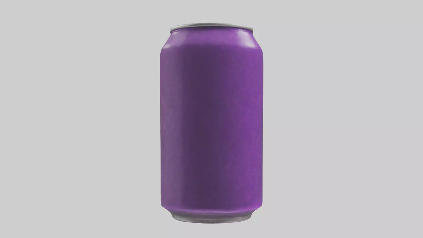 3D model Grape soda model VR / AR / low-poly