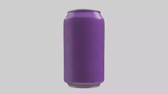 3D model Grape soda model VR / AR / low-poly