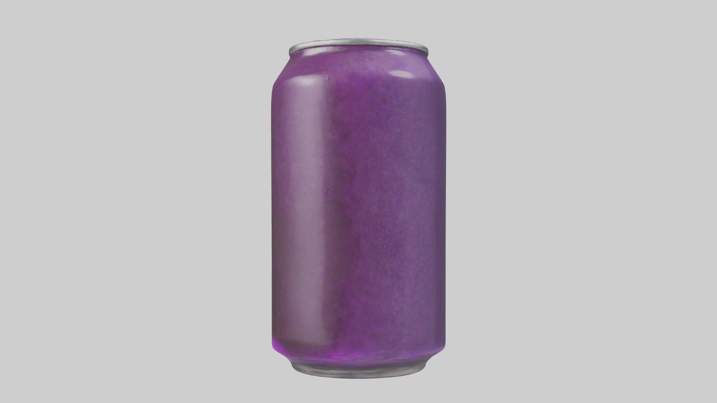 3D model Grape soda model VR / AR / low-poly