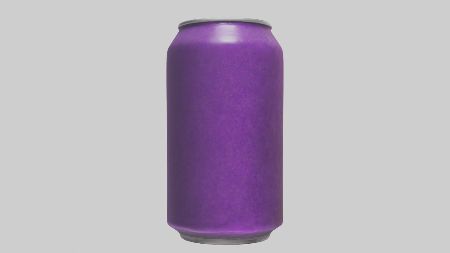 3D model Grape soda model VR / AR / low-poly