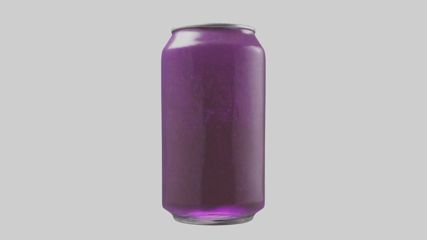 3D model Grape soda model VR / AR / low-poly