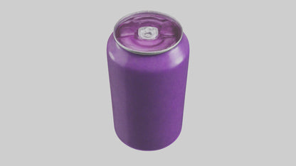 3D model Grape soda model VR / AR / low-poly