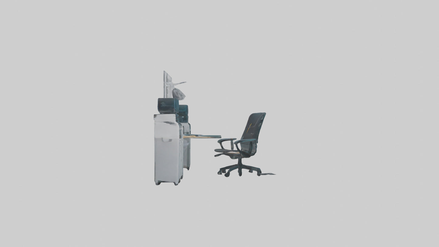 3D model Graphic Design Room VR / AR / low-poly