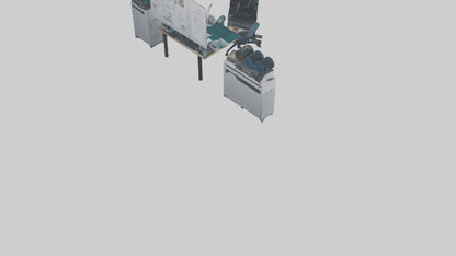 3D model Graphic Design Room VR / AR / low-poly