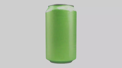 Green apple soda model VR / AR / low-poly