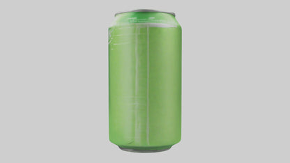 Green apple soda model VR / AR / low-poly