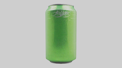 Green apple soda model VR / AR / low-poly