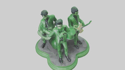 3D model Green Day statue model VR / AR / low-poly