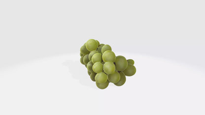 3D model Green Grape VR / AR / low-poly
