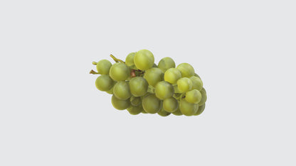 3D model Green Grape VR / AR / low-poly
