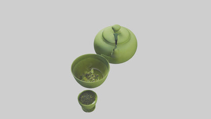 3D model Green tea model VR / AR / low-poly