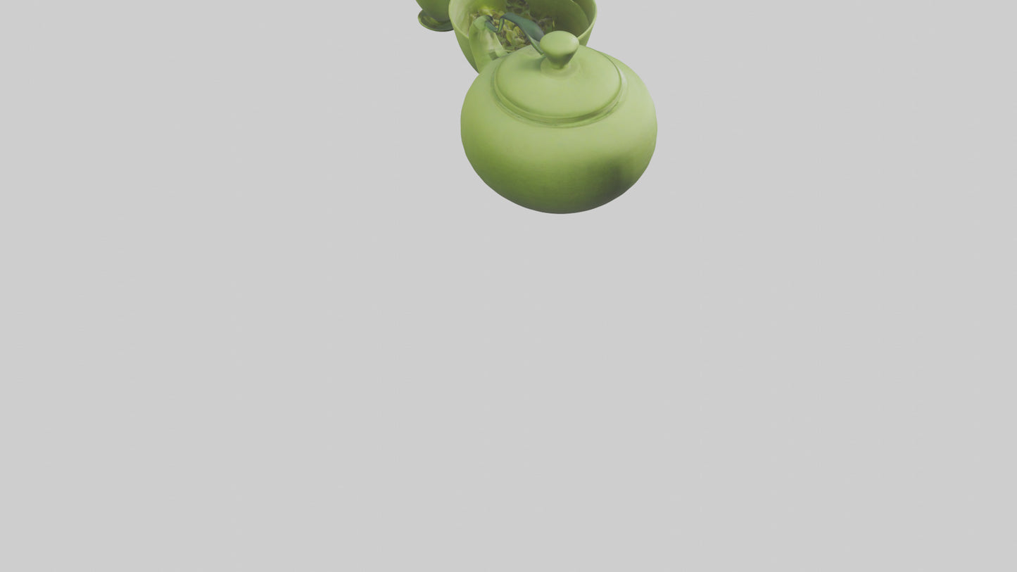 3D model Green tea model VR / AR / low-poly