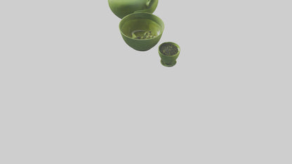 3D model Green tea model VR / AR / low-poly