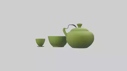 3D model Green tea model VR / AR / low-poly