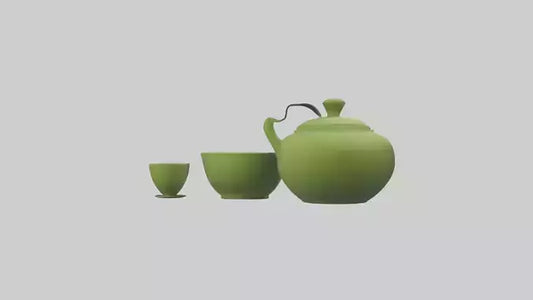3D model Green tea model VR / AR / low-poly