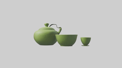 3D model Green tea model VR / AR / low-poly