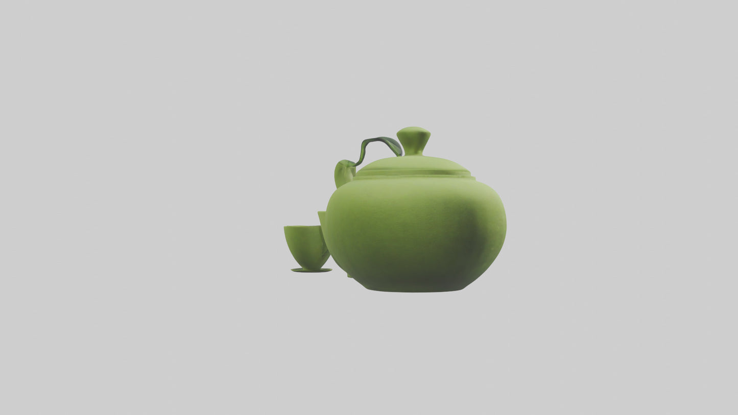 3D model Green tea model VR / AR / low-poly