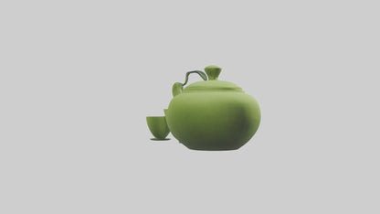 3D model Green tea model VR / AR / low-poly