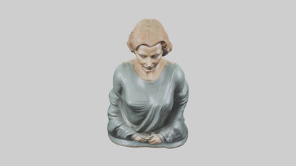Greta Garbo statue model VR / AR / low-poly