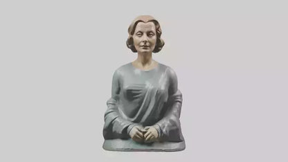 Greta Garbo statue model VR / AR / low-poly