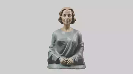 Greta Garbo statue model VR / AR / low-poly