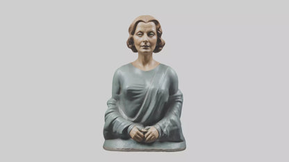 Greta Garbo statue model VR / AR / low-poly