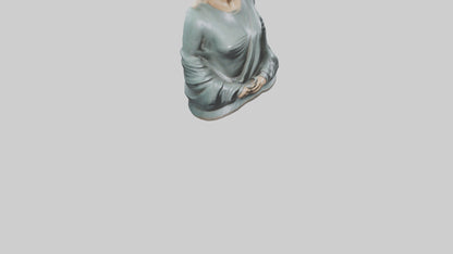 Greta Garbo statue model VR / AR / low-poly
