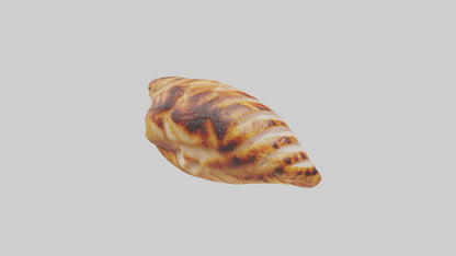 3D model Grilled chicken breast model VR / AR / low-poly