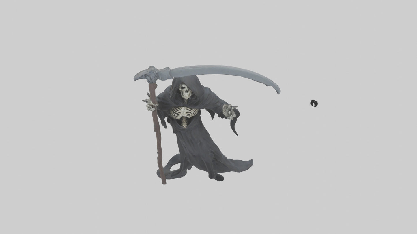 3D model Grim Reaper model VR / AR / low-poly