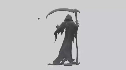 3D model Grim Reaper model VR / AR / low-poly
