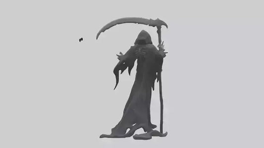 3D model Grim Reaper model VR / AR / low-poly