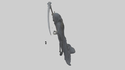 3D model Grim Reaper model VR / AR / low-poly