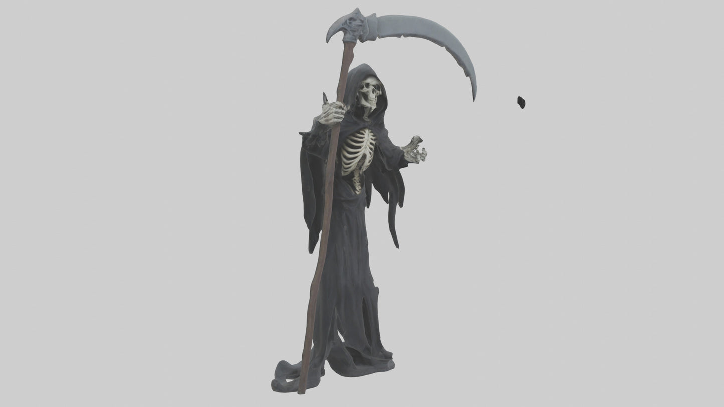 3D model Grim Reaper model VR / AR / low-poly