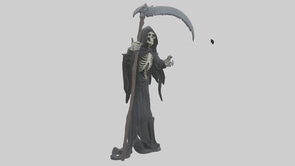 3D model Grim Reaper model VR / AR / low-poly