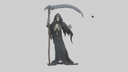 3D model Grim Reaper model VR / AR / low-poly